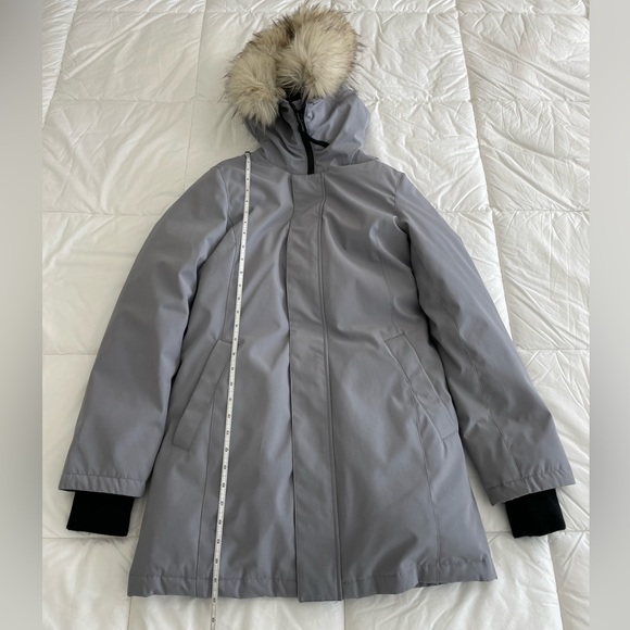 Aritzia Tna Winter Haven Parka Small Gray - Picture 2 of 15